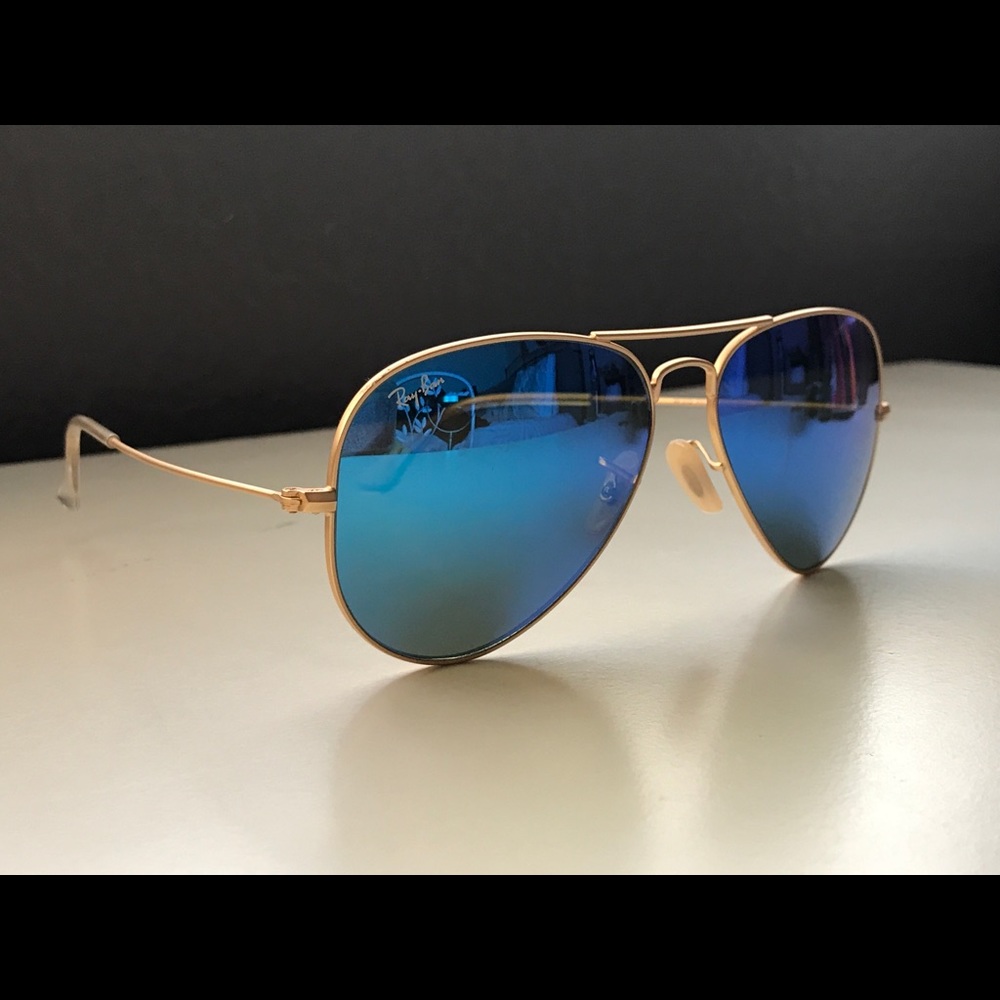 Ray Ban RB 3025 Aviator Metal Sunglasses